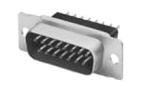 TE Connectivity / AMP 205735-7 Connector D-Subminiature PIN 15 POS 2.74mm Solder ST Thru-Hole 15 Terminal 1 Port