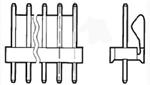 TE Connectivity / AMP 1-644752-8 Connector Wire to Board Header 18 POS 3.96mm Strip