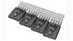 TE Connectivity / AMP 1-103958-4 IDC Connector RCP 4 POS 2.54mm IDT ST Cable Mount Strip
