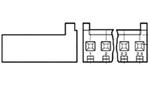 TE Connectivity / AMP 1-770849-8 Conn Housing RCP 18 POS 3.96mm Crimp ST Cable Mount