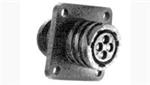 TE Connectivity 206430-1 Connector CPC SKT 4 POS Crimp ST Panel Mount 4 Terminal 1 Port
