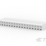 TE Connectivity / AMP 1-640250-7 Connector, Receptacle, 7, Crimp, Locking Ramp, 180 deg, Nylon, SL-156 Housings