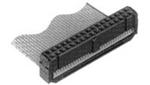 TE Connectivity / AMP 1658621-5 IDC Connector F 24 POS 2.54mm IDT RA Cable Mount