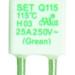 Q115 SET Fuse Thermal Cutoff 2Pin Radial