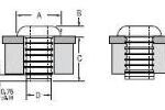 01189-02808 Avtronic Rivet Dome/Mushroom Rivet