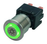 3-101-002 Schurter Pushbutton Switch 16A 250V DPST