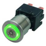 3-101-001 Schurter Pushbutton Switch 16A 250V DPST