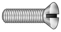 020832A025 Micro Plastics Nylon Flat Head Slotted Screw 8-32 x 1/4" - Image 2