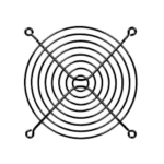 08130 Fan Guard, Wire, 4 1/2 Inch A(120mm)