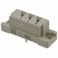 Harting 09062032811 Connector  3 POS 10.16mm Solder ST Thru-Hole RoHS - Image 2