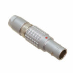 FGG.0B.309.CLAD52 Lemo Push-Pull Connector Plug, Male Pins 9 Position Solder Cup