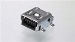 TE Connectivity / AMP 1-440247-1 Mini USB B Connector 5P Recepticle SMT W/O POSTS