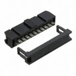 101-206 On Shore Rectangular Socket Connector 20 Position IDC Gold