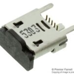 MOLEX 105133-0001 Connector USB RCP 5 POS 0.65mm Solder RA SMD 5 Terminal 1 Port