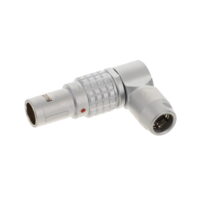 FSG.0B.309.CLAD52 Lemo Push-Pull Connector Plug, Male Pins 9 Position Solder Cup