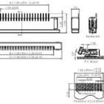 NELTRON 1223-20-02-H29 CONNECTOR 20 PIN 1MM PITCH FPC/FFC SMD