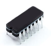 CD40106BF Texas Instruments Inverter Schmitt Trigger 6-Element CMOS 14-CDIP