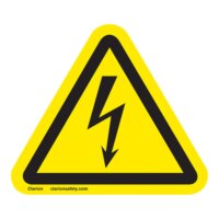IS6010-PC Clarion Electrocution Label