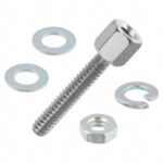 160-000-011R031 NorComp  Jackscrew Socket 4-40 Socket, 4-40 Screw