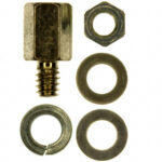 160-000-012R031 NorComp  Jackscrew Socket 4-40 Socket, 4-40 Screw