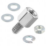 160-000-013R031 NorComp  Jackscrew Socket 4-40 Socket, 4-40 Screw