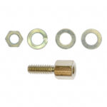 160-000-015R031 NorComp  Jackscrew Socket 4-40 Socket, 4-40 Screw