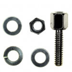 160-000-016R031 NorComp  Jackscrew Socket 4-40 Socket, 4-40 Screw