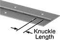 12075A13 Piano Hinge with Holes
