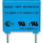 B32021A3102M289 EPCOS / TDK Film Capacitor 1.0nF 300V Radial