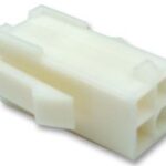 AMP 172159-1 Connector Housing RCP 4 POS 4.2mm Crimp ST Panel Mount Bag