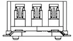 1746142-1 TE Connectivity Battery Interconnect 3 POS 3.2mm