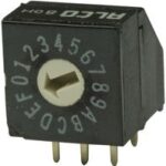 1825008-3 Alcoswitch Rotary Switch 16 Position