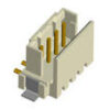 TE / AMP BLACK CONNECTOR HEADER 2POS SMD TIN