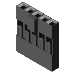 Amtek 2001H-02W-L Connector