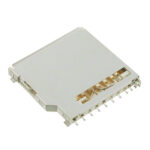 TE Connectivity / AMP 2041021-4 SD CARD Connector 9 Position Header 2.42MM