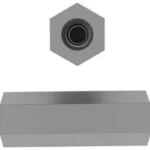 2053-440-B-12 RAF Hex Standoff; 3/16 Hex X 1/4 Length