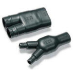 206-1-GW24 Hellermann Tyton 2-Way Outlet Shape
