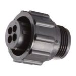 206060-1 TE Connectivity Plug 4 Position Circular Plastic Connector 1 Free Hanging