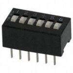 2086 CTS SWITCH SLIDE DIP SPST 50MA 24V RoHS
