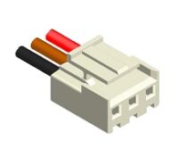 2114H-02-BK Neltron Connector Crimp Housing - Wire-to-Board 3.96mm - Image 2
