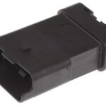 211PL062S1049 DELPHI AUTOMOTIVE CONNECTORS 6W MALE HOUSING BROWN 1.5MM TERM RoHS