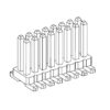 2199SB-24G NELTRON 1.27MM PIN HEADER 24POS DOUBLE ROWS - Image 2