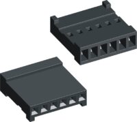 Neltron 2218H1A-XX 2.54mm Wire to Board Housing. - Image 2