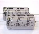 228TTA025M  Electrolytic Capacitor 2200µF 20%