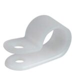 Micro Plastics 22CC37D0250 1/4 Nylon "P" Type Cable Clamp