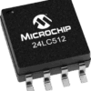 24LC512T-I/SM Microchip EEPROM 64kx8 - 2.5V 400kHz 8-SOIJ - Image 2