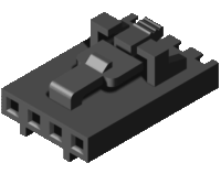 2544RO-04TR-L AMTEK CONNECTOR HEADER 4 CONTACTS - Image 2