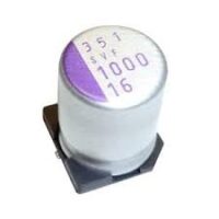 25SVF100M Panasonic Aluminum Polymer Capacitor 100uF 25V SMD Can
