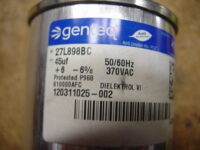 Genteq 27L898BC Film Capacitor 45uF 370VAC