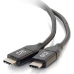 28828 C2G 3ft USB-C to C 2.0 Male to Male Cable